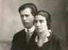 Tito Pierfederici e Antonietta Rossi, nel 1927