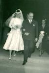 La Verna - 30/07/1956 - Matrimonio Nino e Ornella. (sullo sfondo zia Dea)