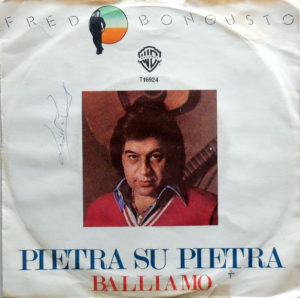 1977 - Fred Bongusto - 45 giri "Pietra su Pietra"